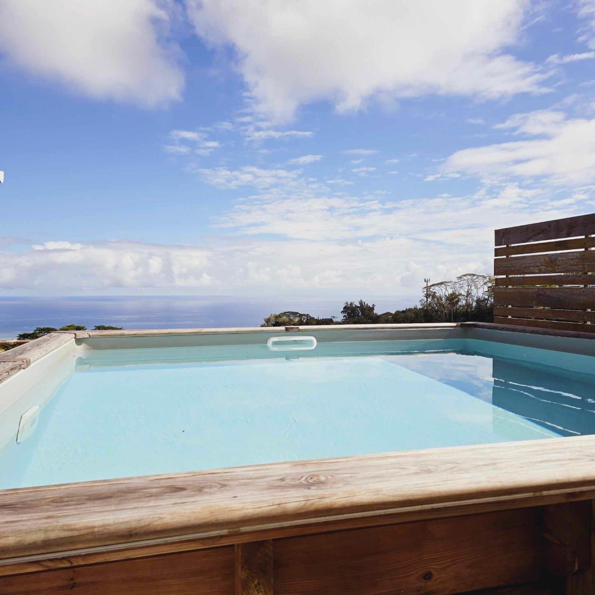 Fare Toahana, Accommodation With A Ocean View Faaa Bagian luar foto
