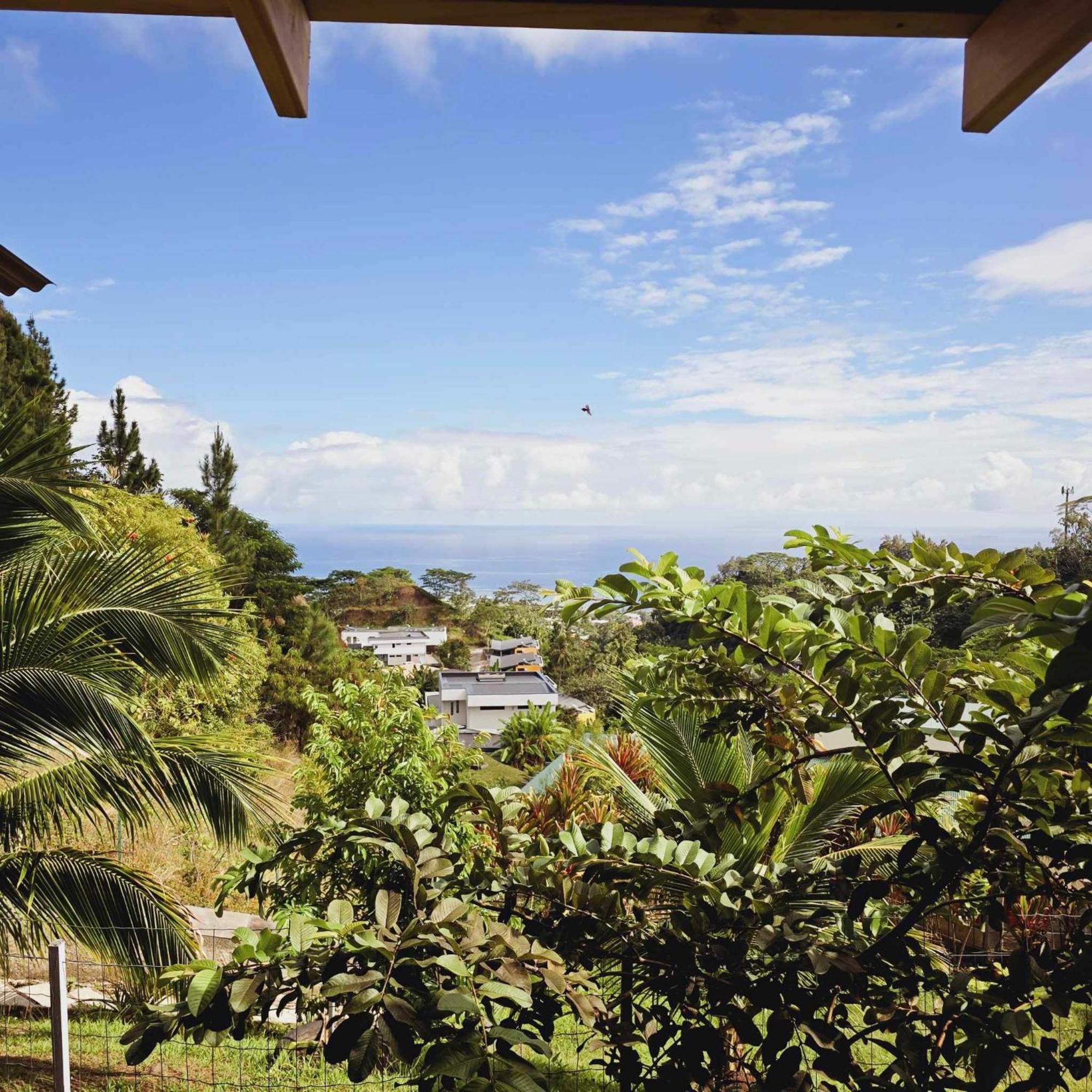 Fare Toahana, Accommodation With A Ocean View Faaa Bagian luar foto