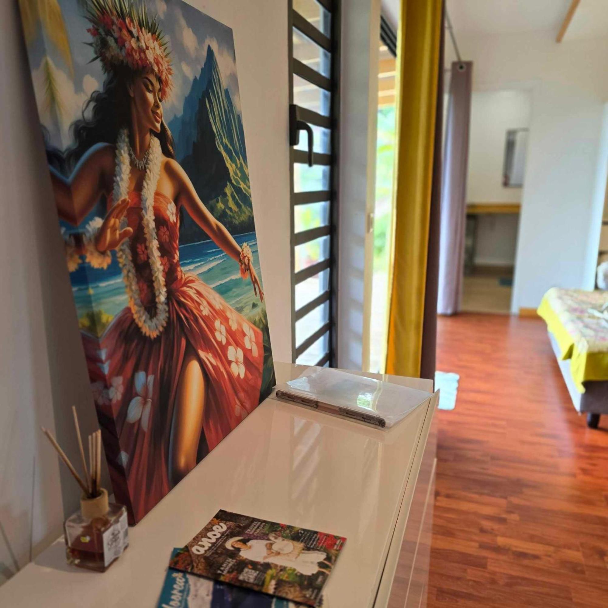 Fare Toahana, Accommodation With A Ocean View Faaa Bagian luar foto